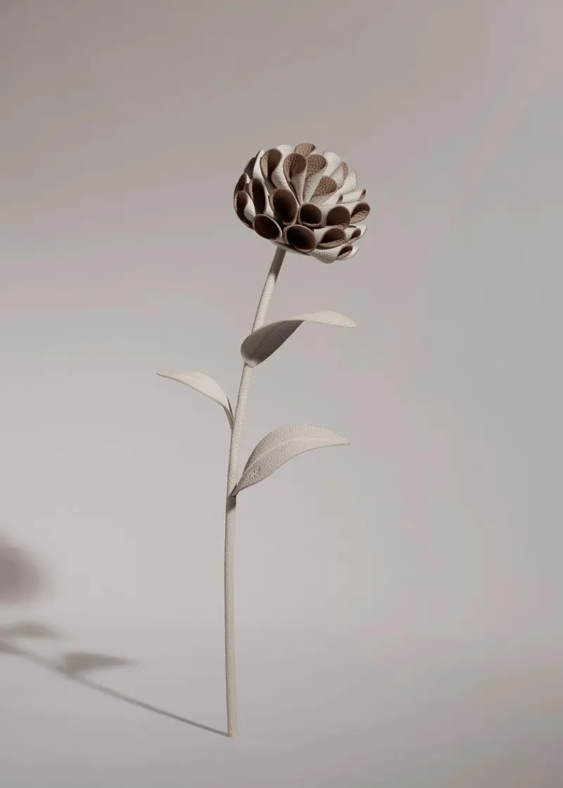 Polène Blume Dalium< Blumen Aus Leder