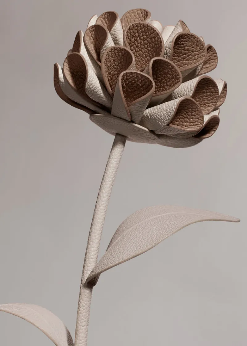 Polène Blume Dalium< Blumen Aus Leder