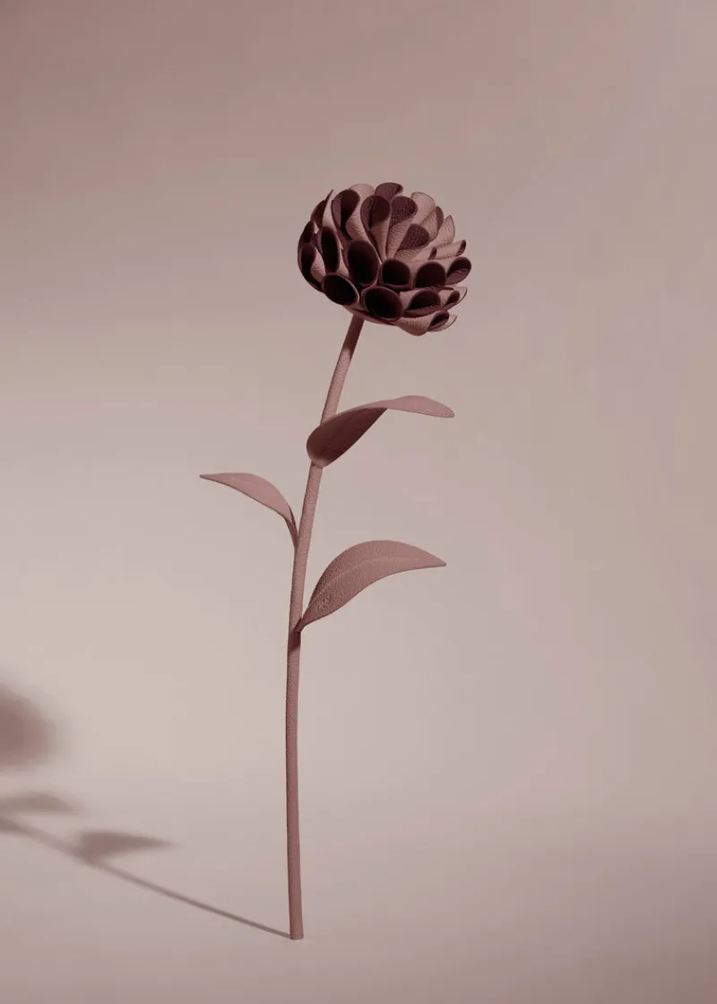 Polène Blume Dalium< Blumen Aus Leder
