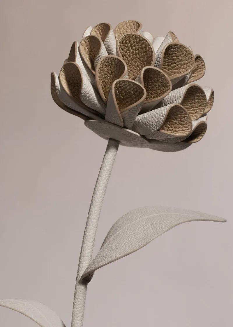 Polène Blume Dalium< Blumen Aus Leder