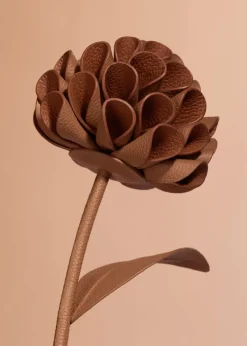 Polène Blume Dalium< Blumen Aus Leder