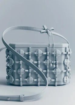Polène Button Bow Box< Crossbody